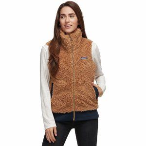 Patagonia Dusty Mesa Fleece Vest - Women | Color: Brown | Size: XL